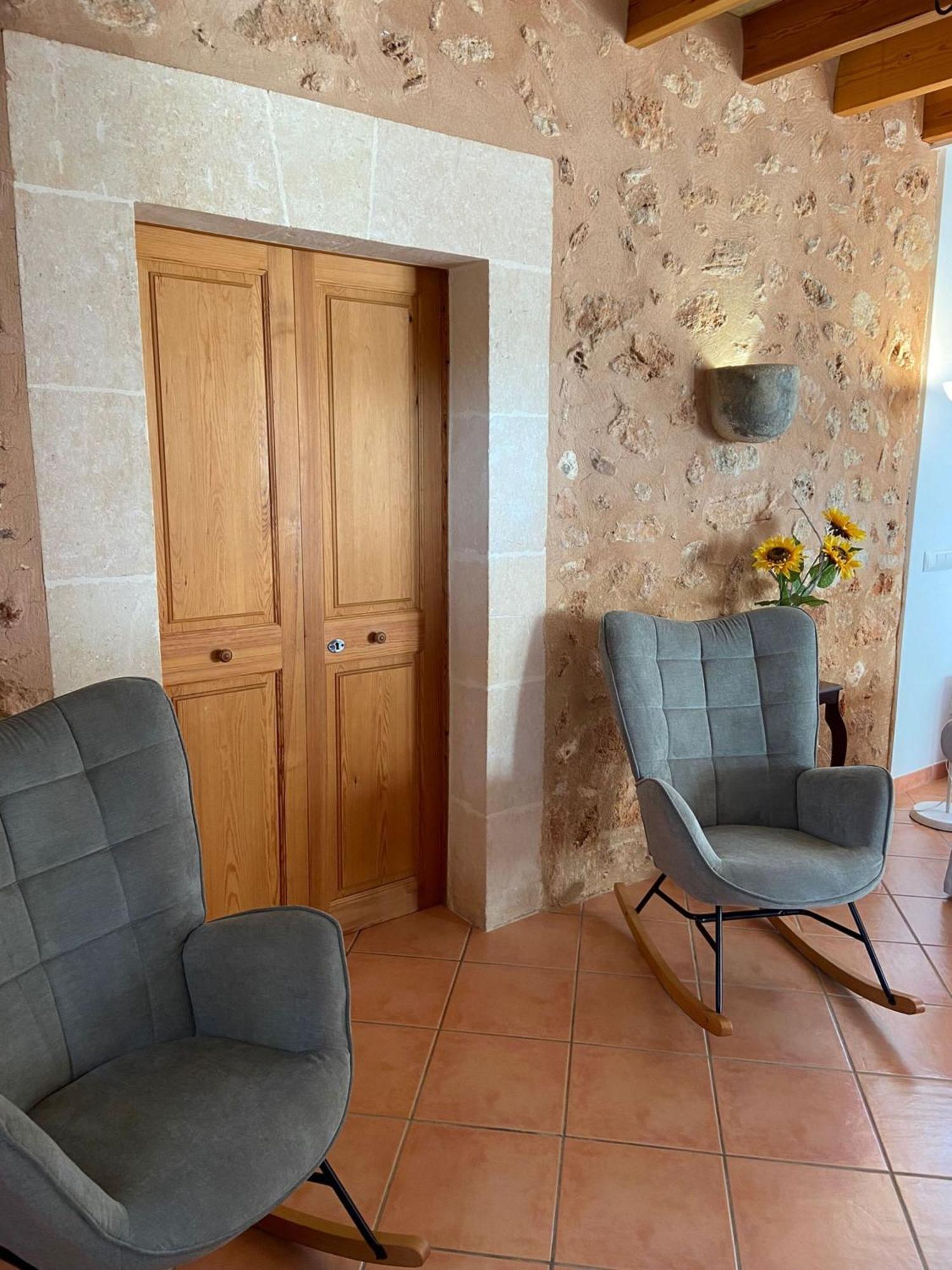 Casa Rural, Finca Rustica Con Piscina Cas Padrins De Campos, Mallorca Luaran gambar