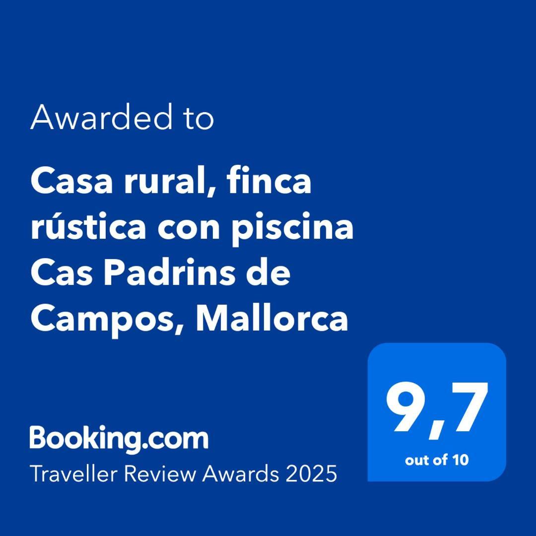 Casa Rural, Finca Rustica Con Piscina Cas Padrins De Campos, Mallorca Luaran gambar
