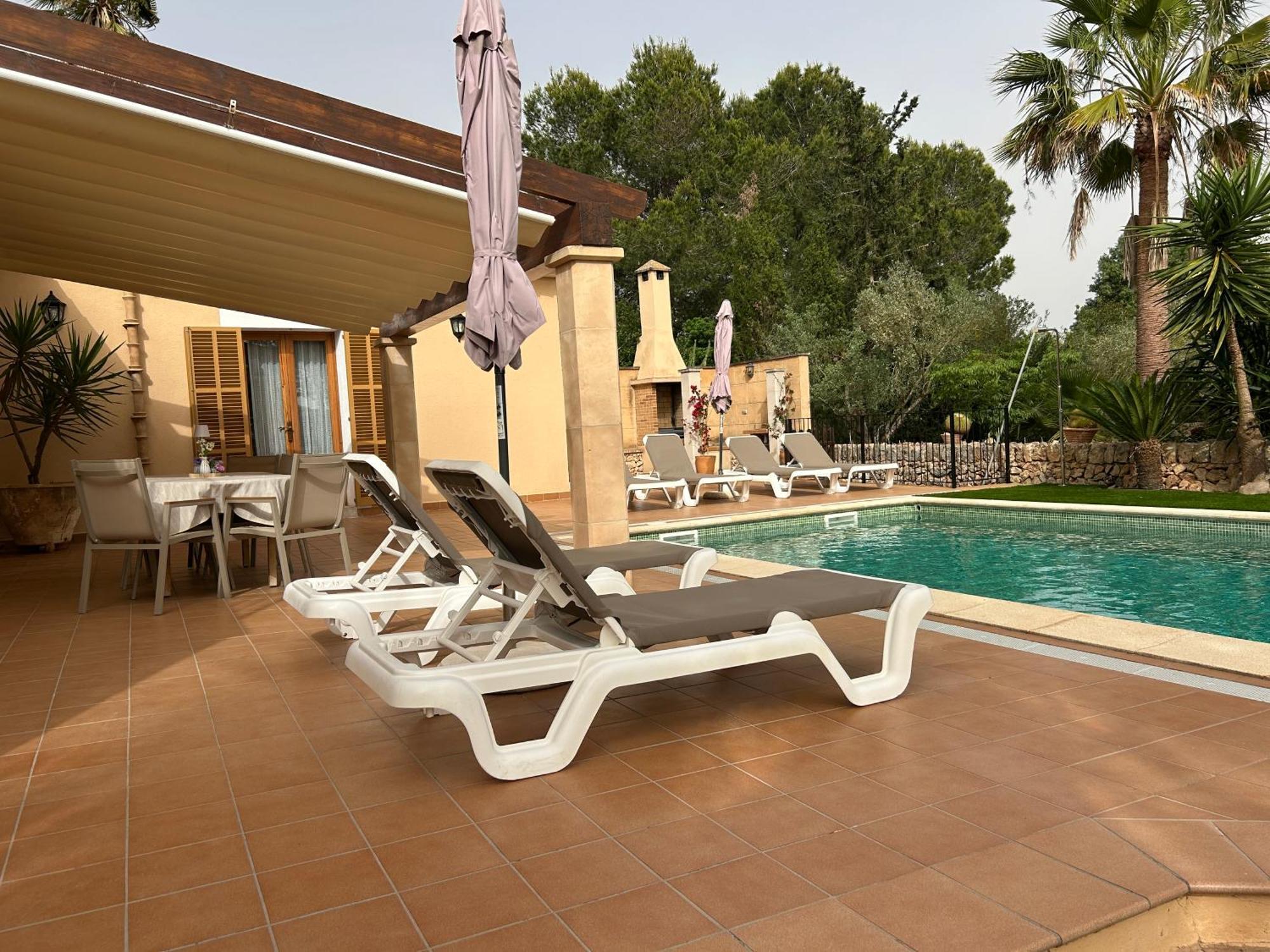 Casa Rural, Finca Rustica Con Piscina Cas Padrins De Campos, Mallorca Luaran gambar